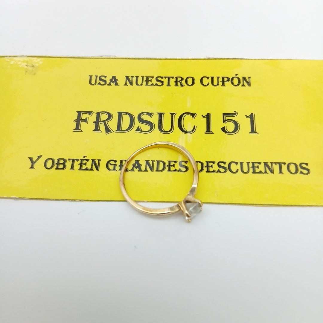 SOLITARIO ORO 14 K 2.1 GRMS (SEMINUEVO)