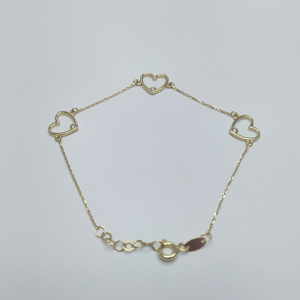 PULSERAS DAMA ORO 14K 1.5 (NUEVO)