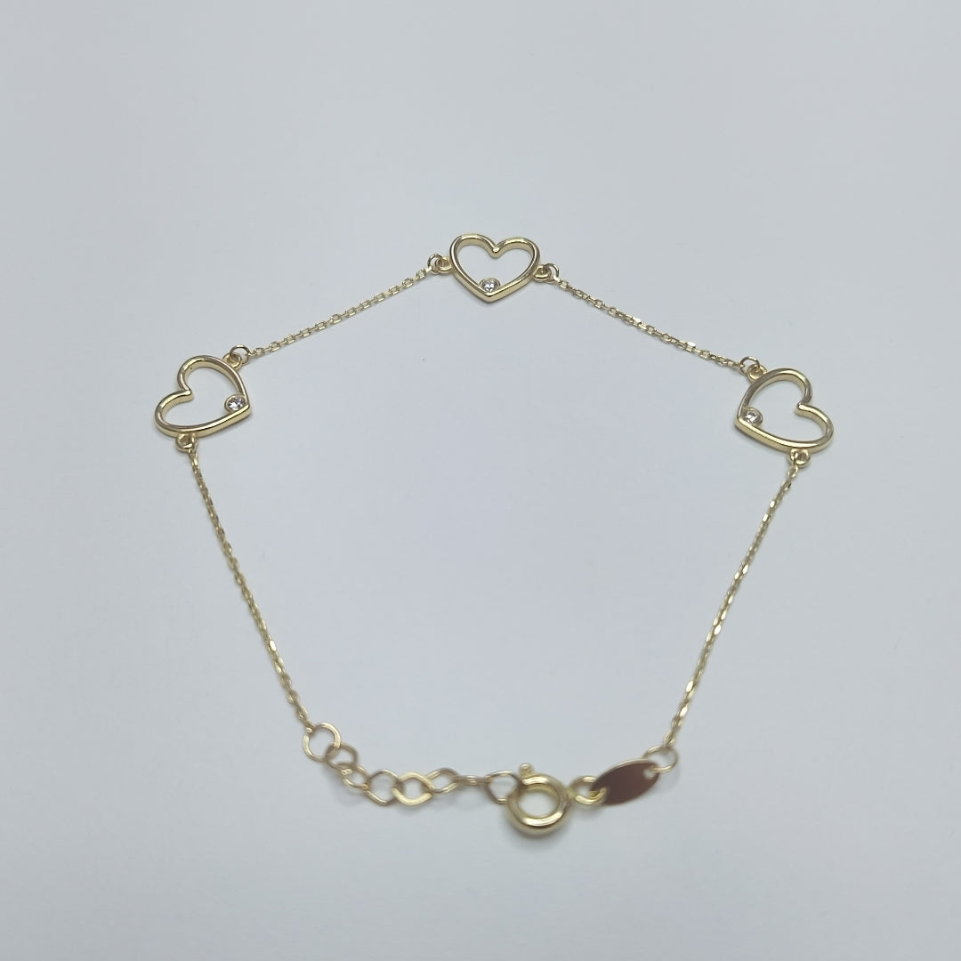 PULSERAS DAMA ORO 14K 1.5 (NUEVO)