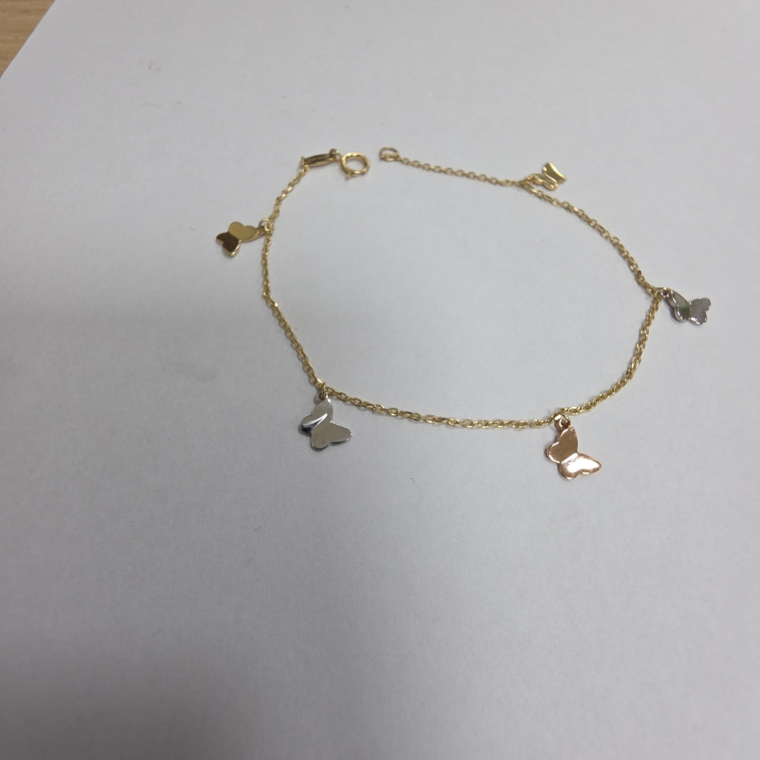 PULSERAS DAMA ORO 14K 1.5 (NUEVO)