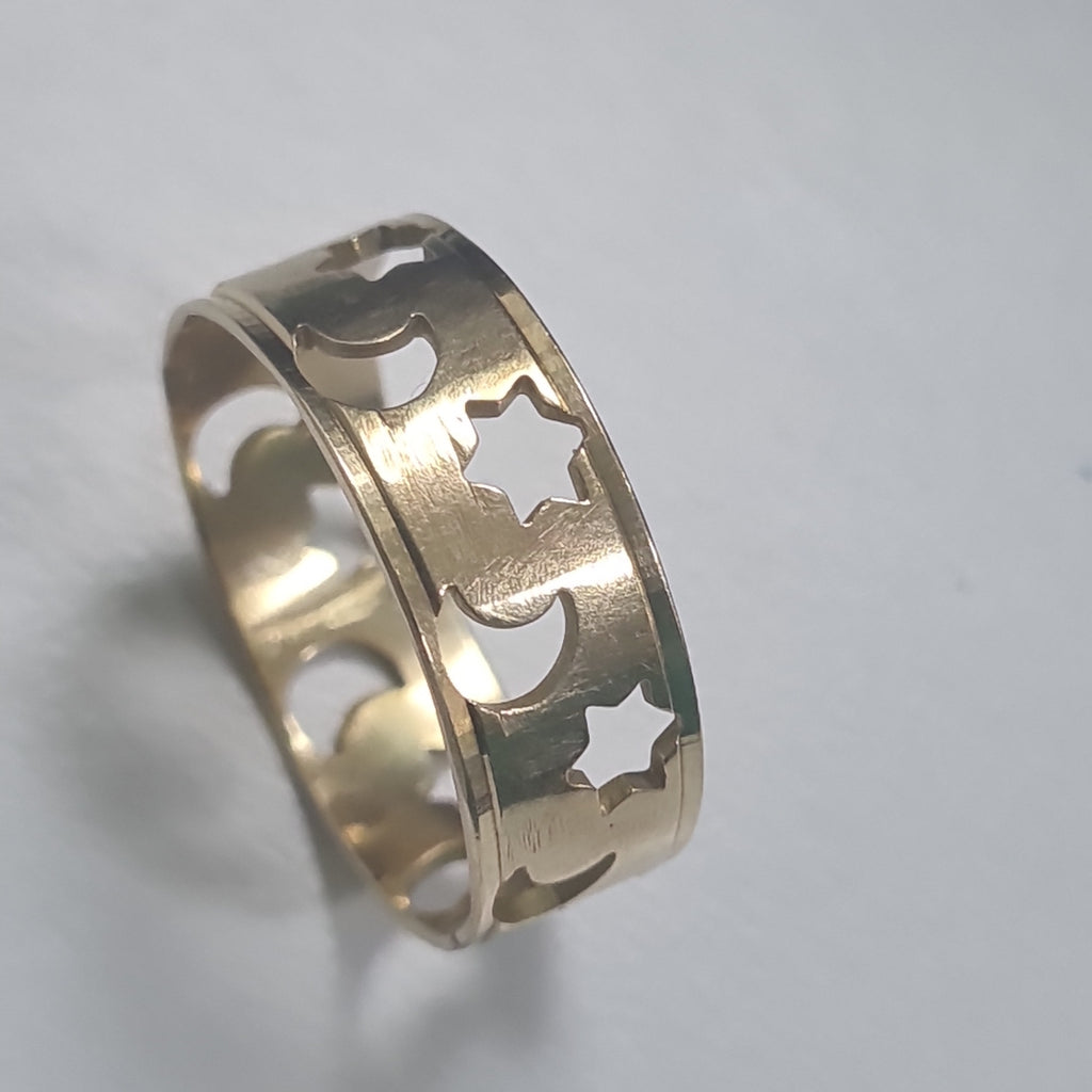 ANILLO ORO 14 K 3,80 GRMS (SEMINUEVO)