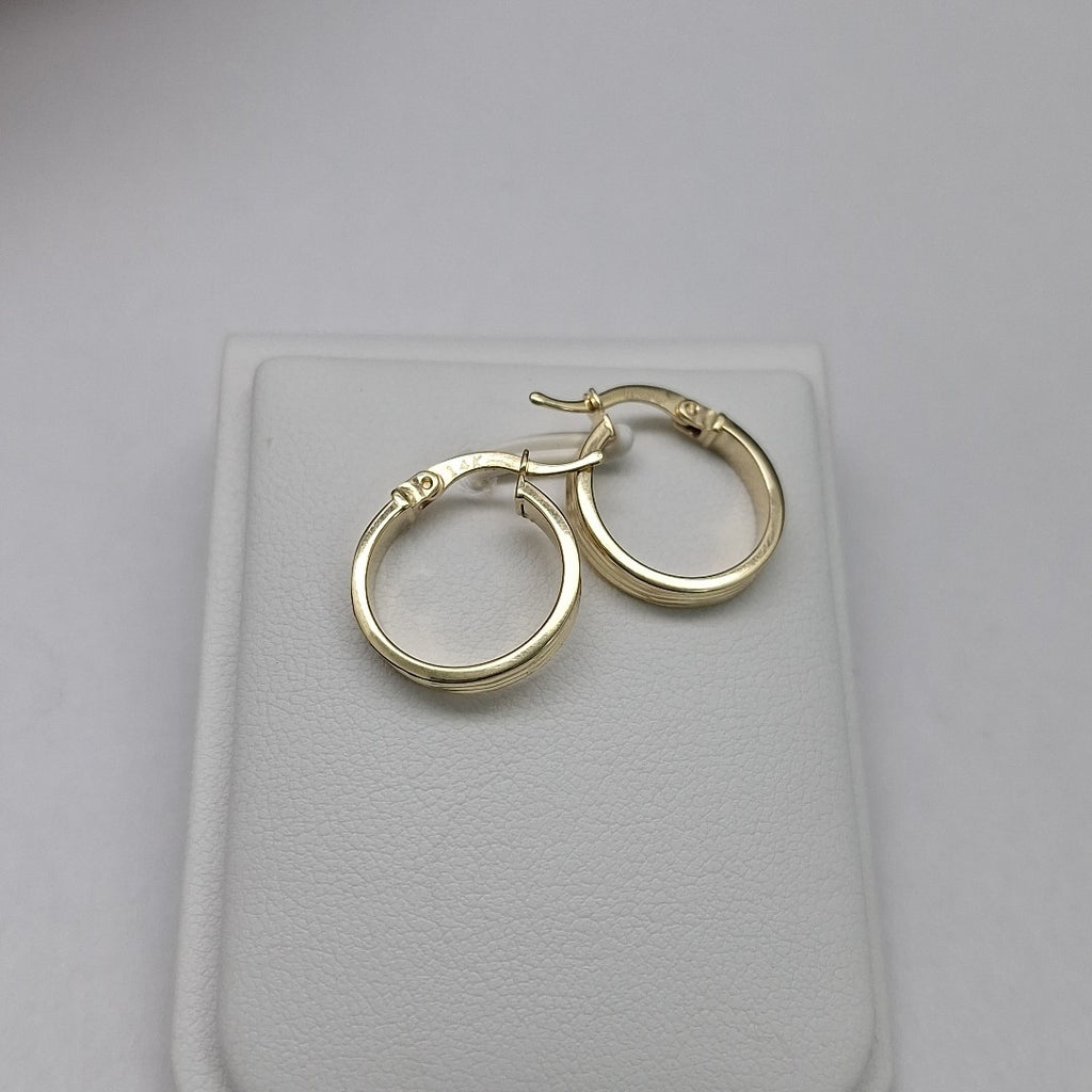 ARRACADAS ORO 14K 1.4 (NUEVO)