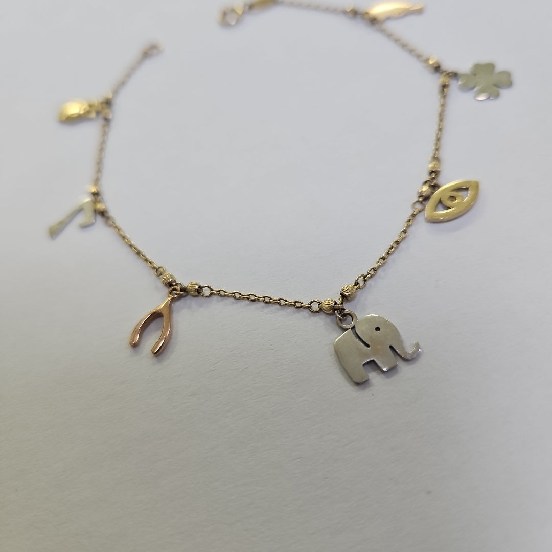 PULSERA ORO 14 K 2.7 GRMS (SEMINUEVO)