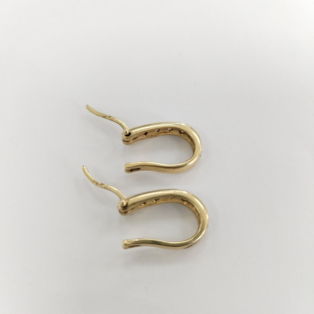 ARETES PAR ORO 14 K 3,00 GRMS (SEMINUEVO)