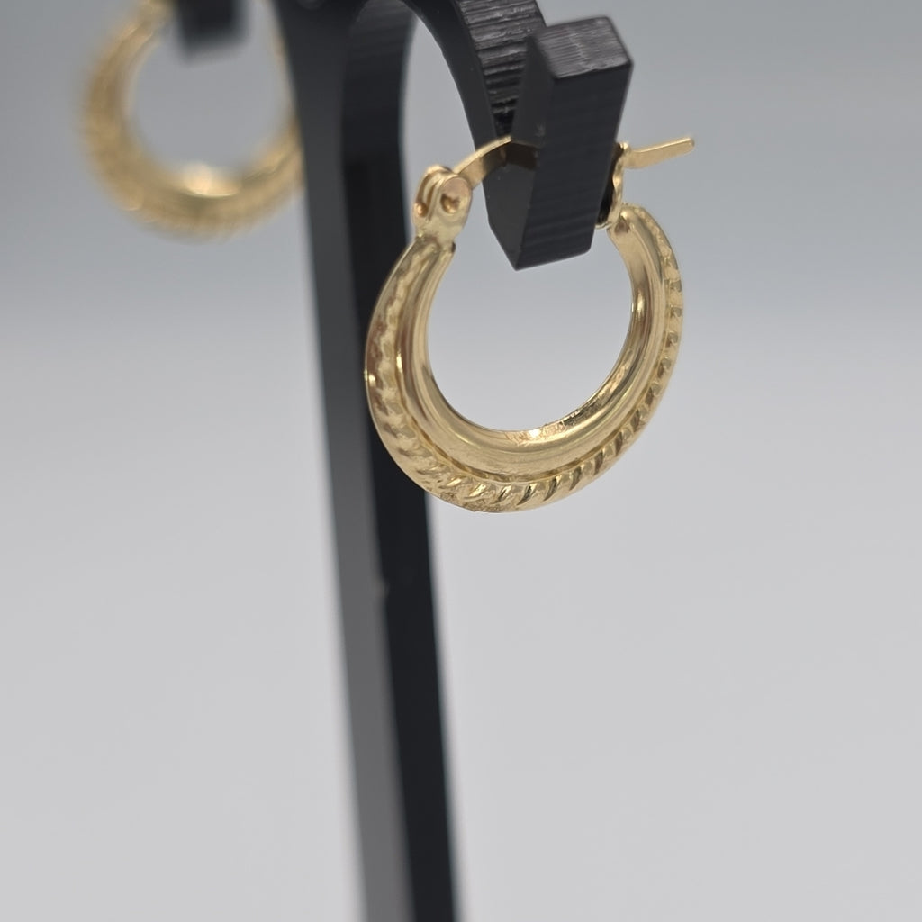 ARRACADAS ORO 14K 0.7 (NUEVO)
