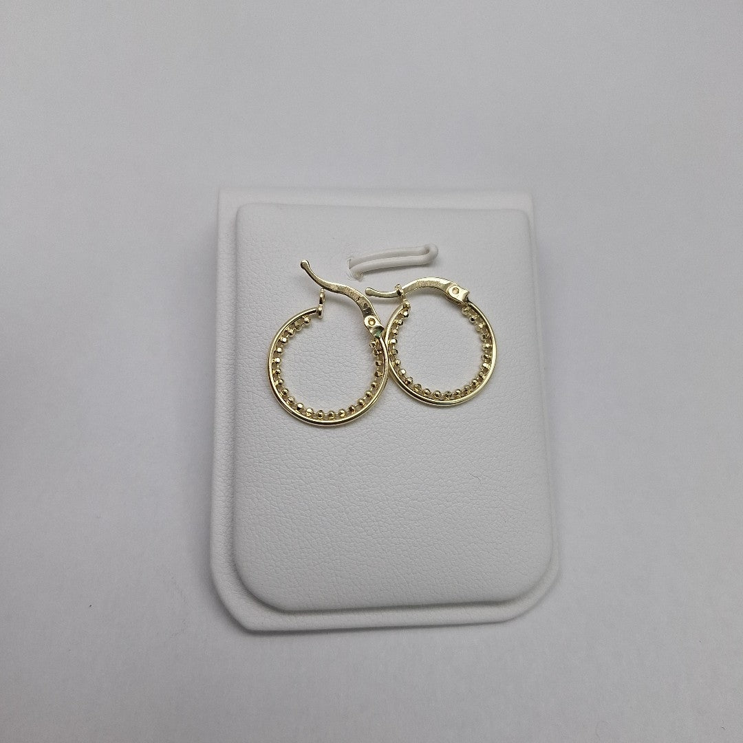 ARRACADAS ORO 14K 1.6 (NUEVO)