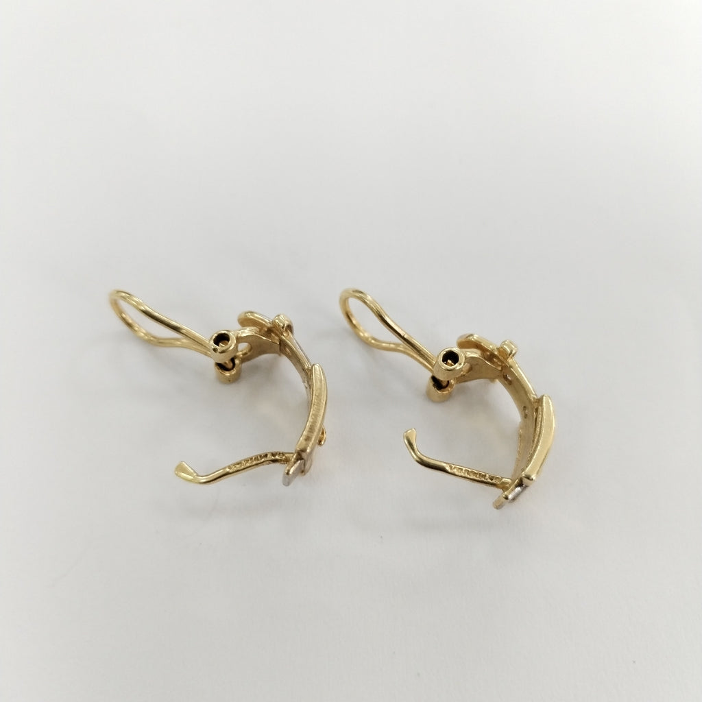ARETES PAR ORO 14 K 4,30 GRMS (SEMINUEVO)