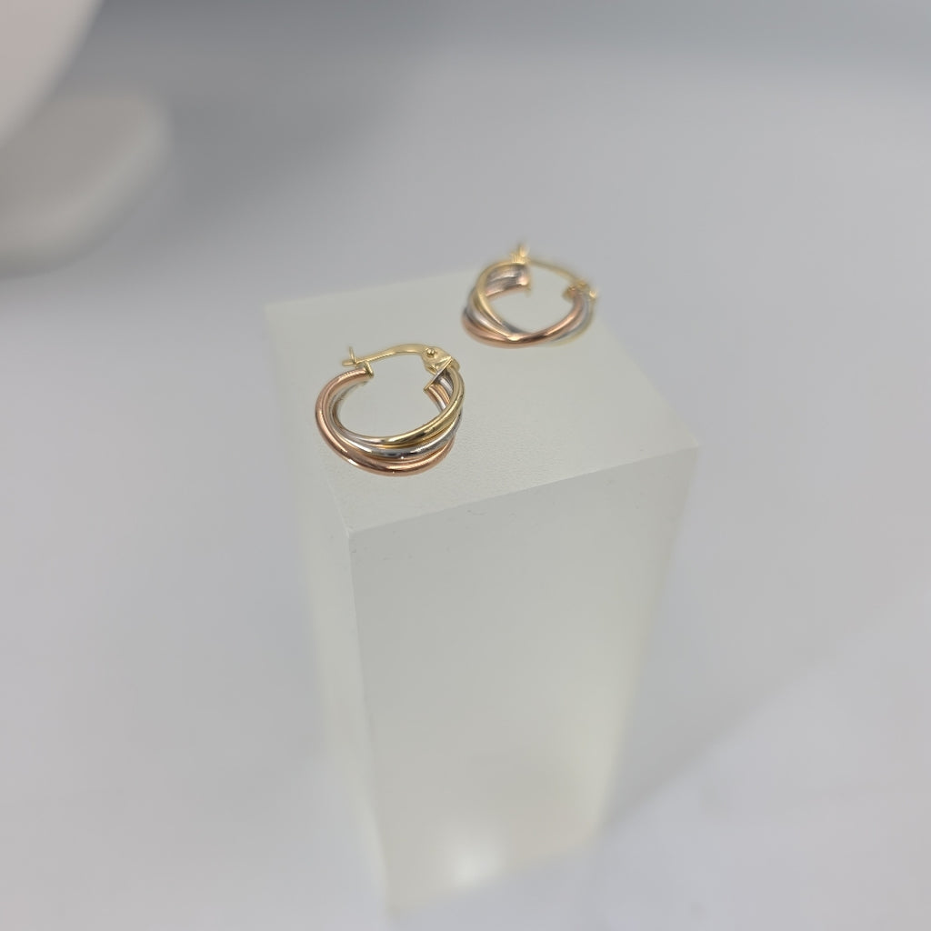 ARRACADAS ORO 14K 1.4 (NUEVO)