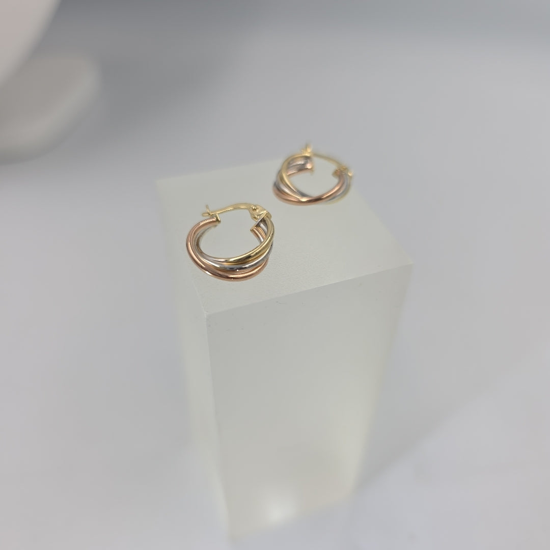 ARRACADAS ORO 14K 1.4 (NUEVO)