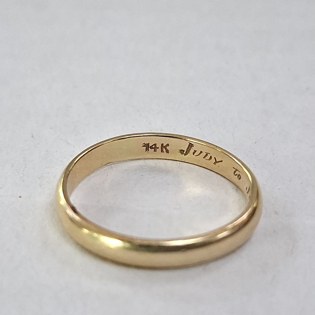 ARGOLLA ORO 14 K 3.2 GRMS (SEMINUEVO)