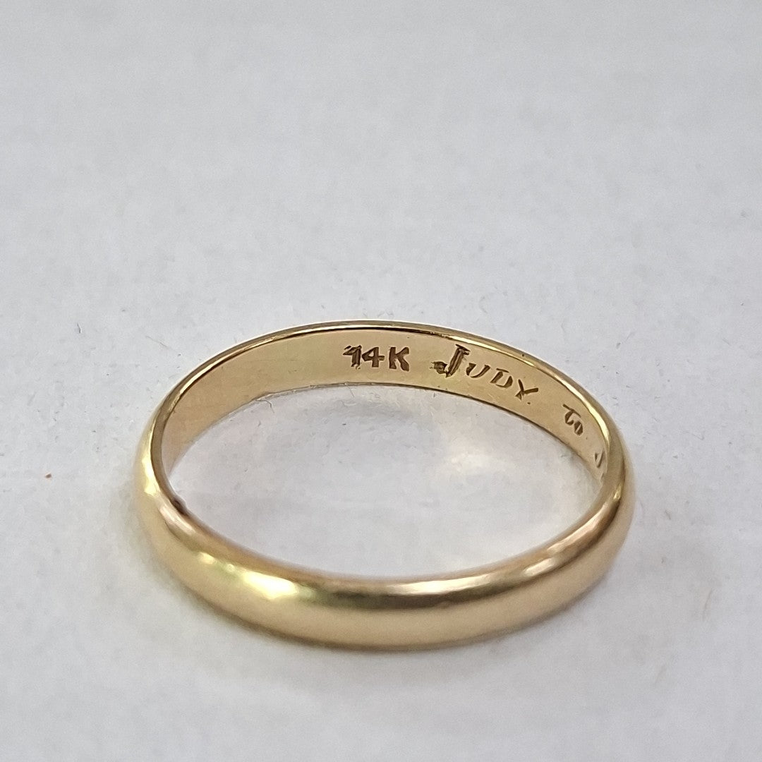 ARGOLLA ORO 14 K 3.2 GRMS (SEMINUEVO)