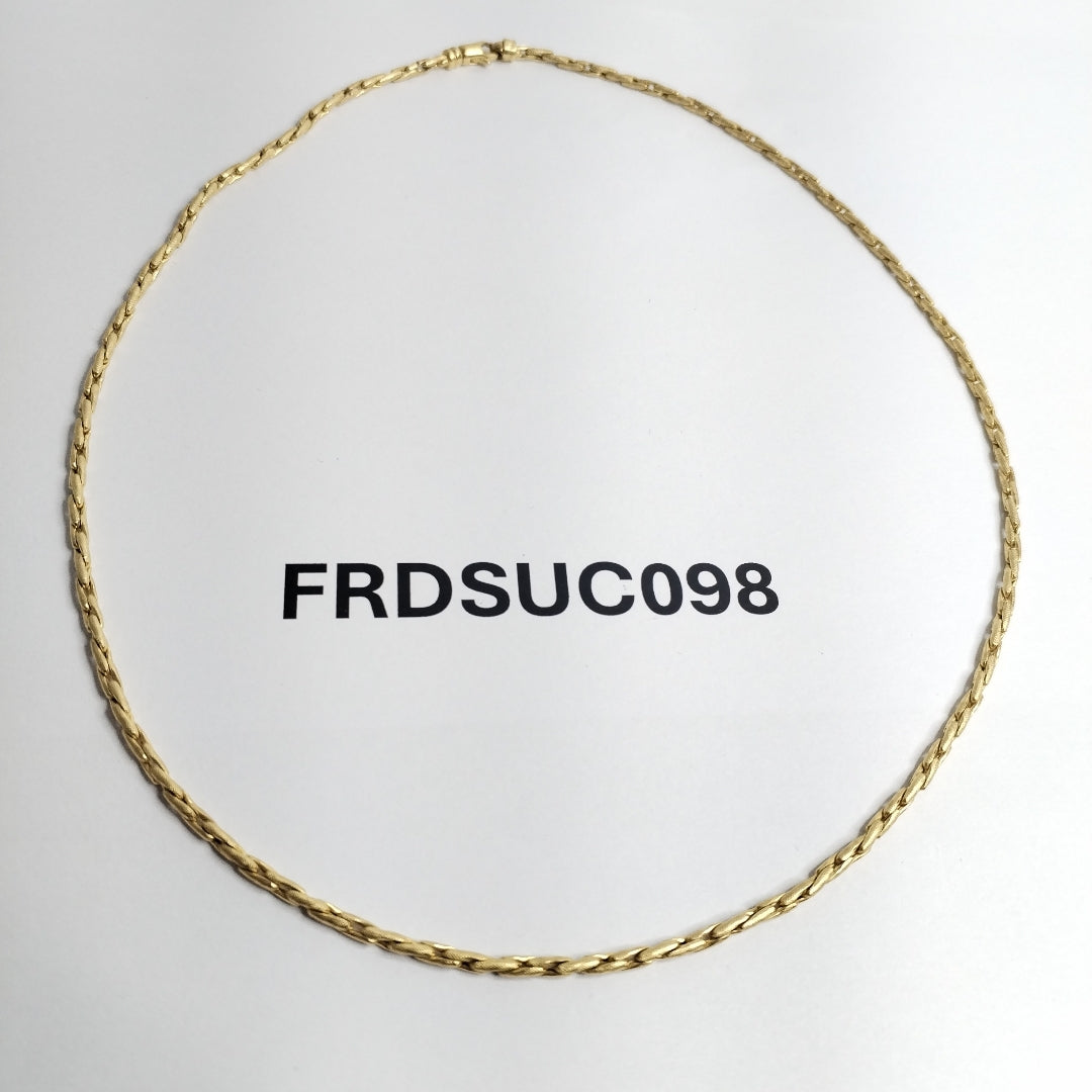 CADENA ORO 14 K 6.5 GRMS (SEMINUEVO)