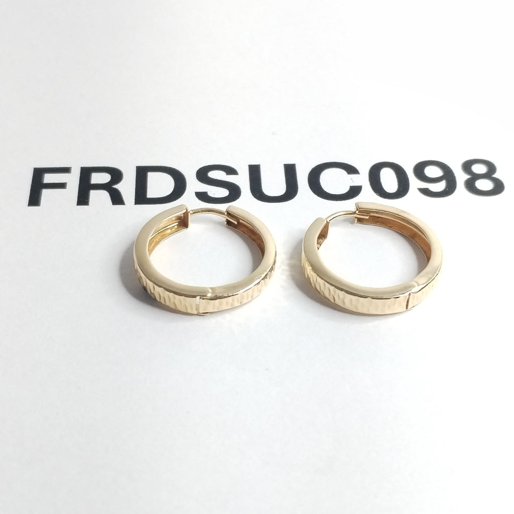 ARRACADAS PAR ORO 14 K 1.7 GRMS (SEMINUEVO)