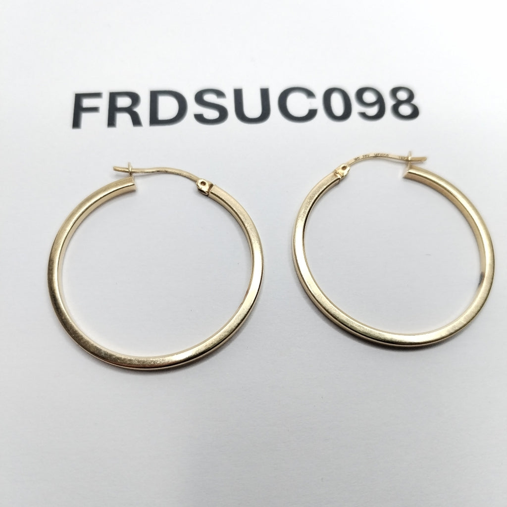 ARRACADAS PAR ORO 14 K 3.7 GRMS (SEMINUEVO)