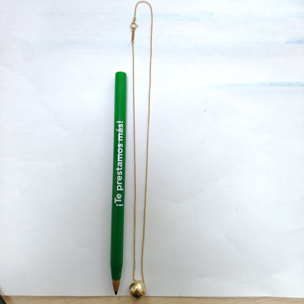 CADENA,DIJE ORO 18 K 5,90 GRMS (SEMINUEVO)