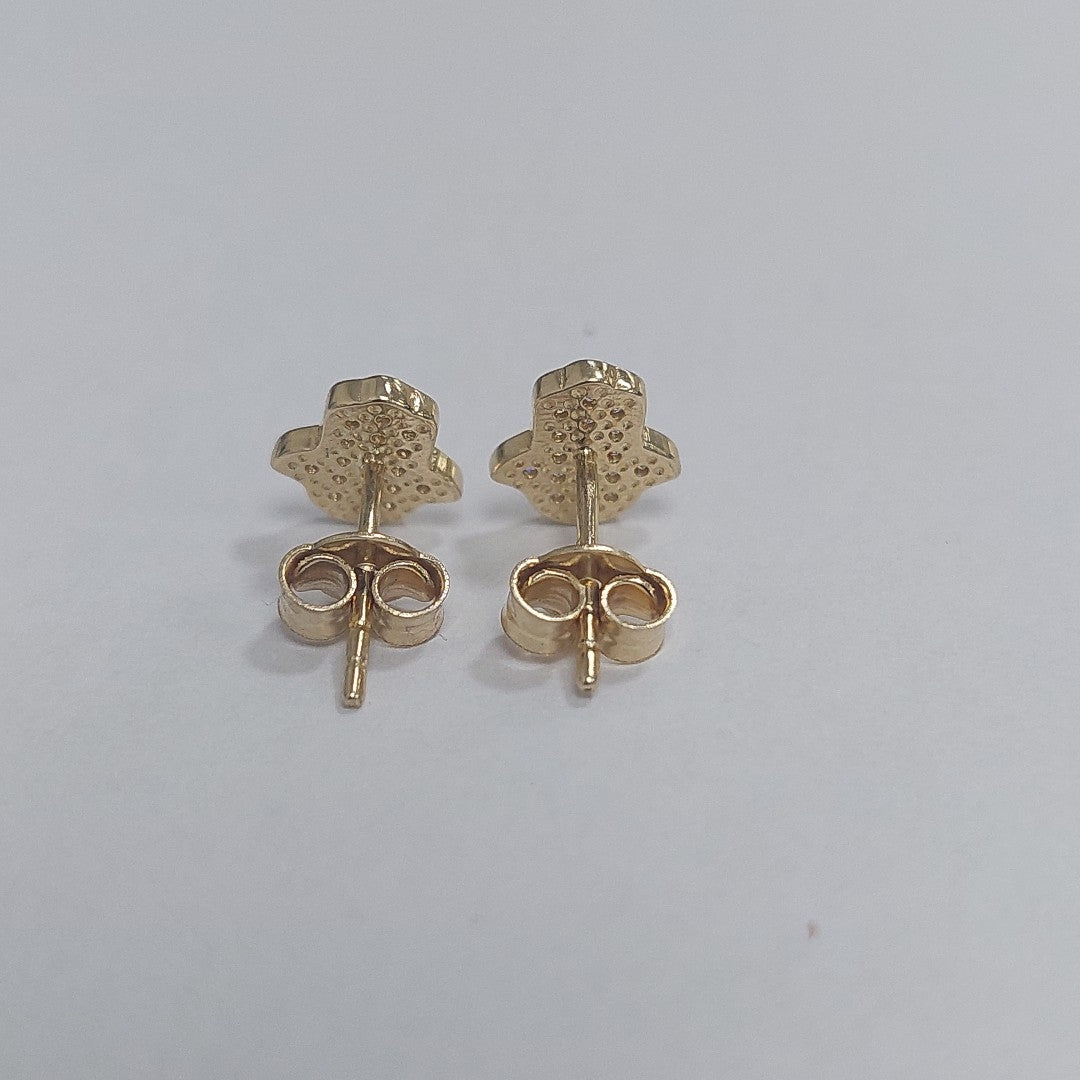 BROQUELES ORO 14K 1.4 (NUEVO)