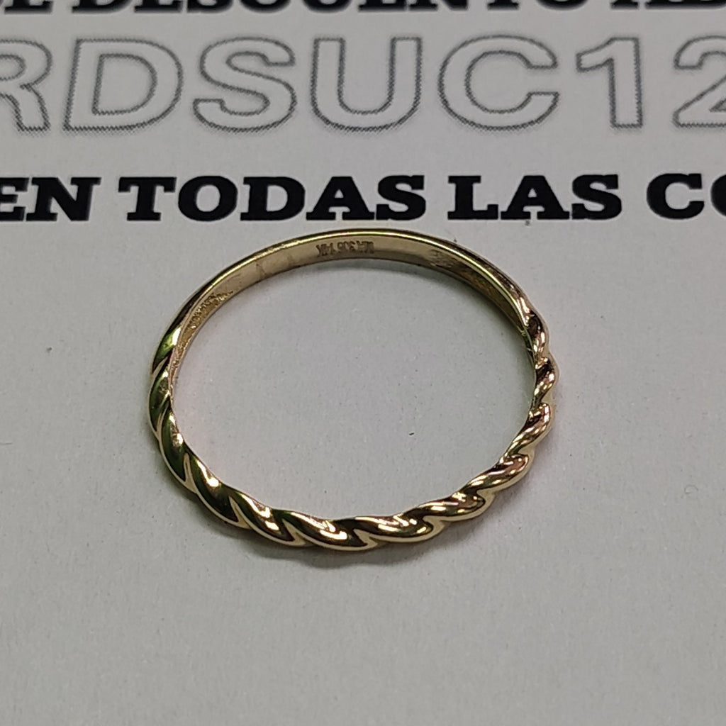 ANILLOS DAMA ORO 14K 0.9 (NUEVO)