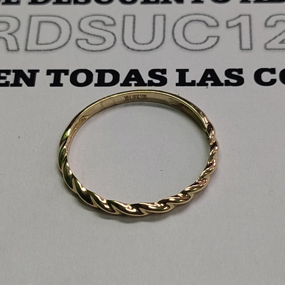 ANILLOS DAMA ORO 14K 0.9 (NUEVO)