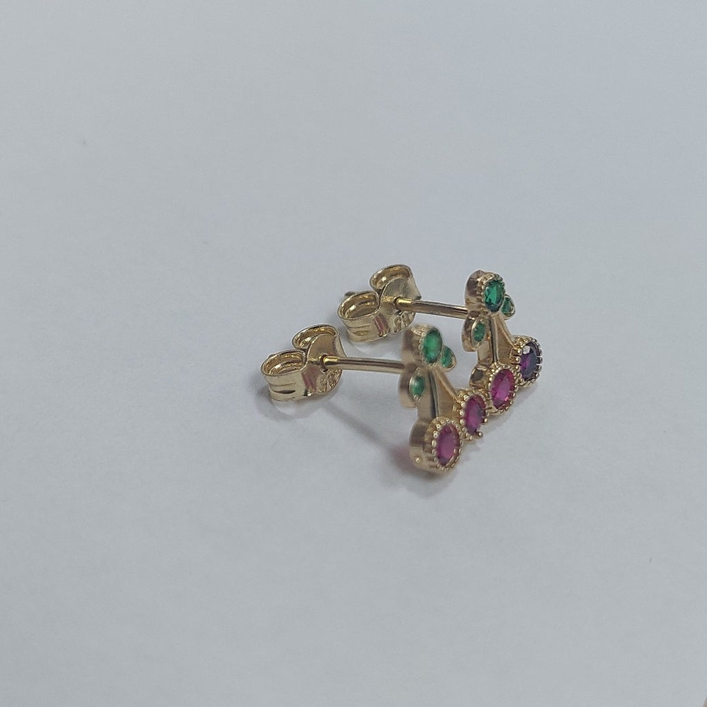 BROQUELES ORO 14K 1.1 (NUEVO)