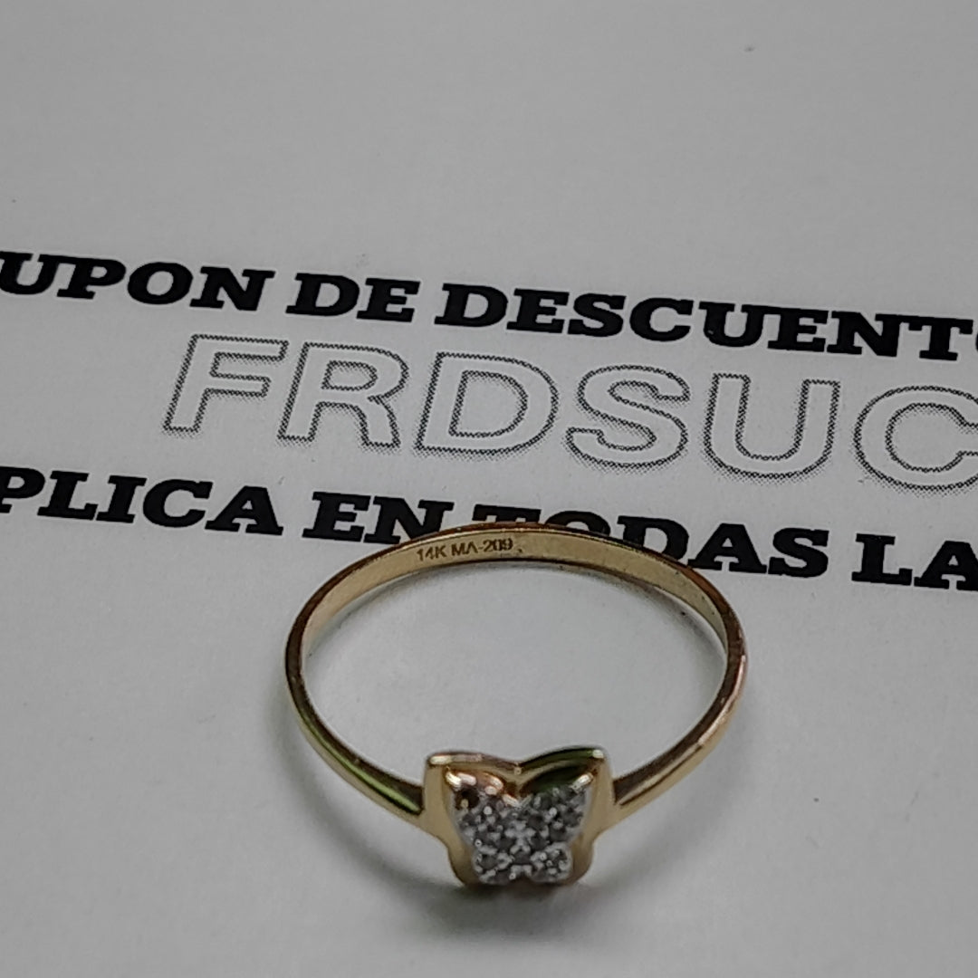 ANILLOS DAMA ORO 14K 1.8 (NUEVO)