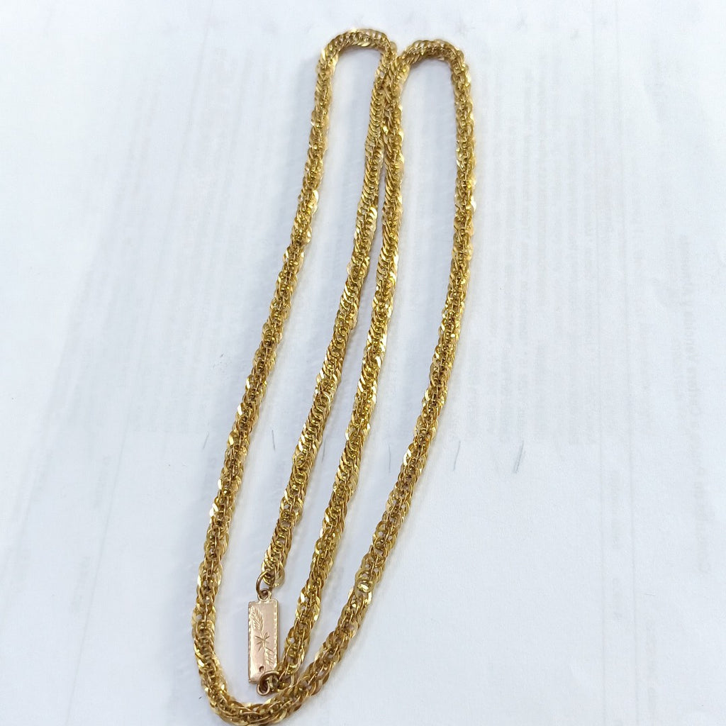 CADENA ORO 10 K 19.6 GRMS (SEMINUEVO)