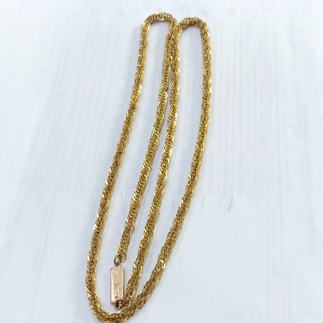 CADENA ORO 10 K 19.6 GRMS (SEMINUEVO)