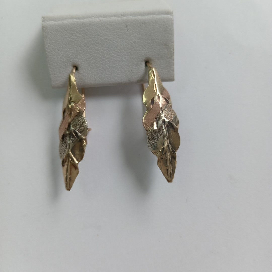 ARETES PAR ORO 10 K 1,50 GRMS (SEMINUEVO)