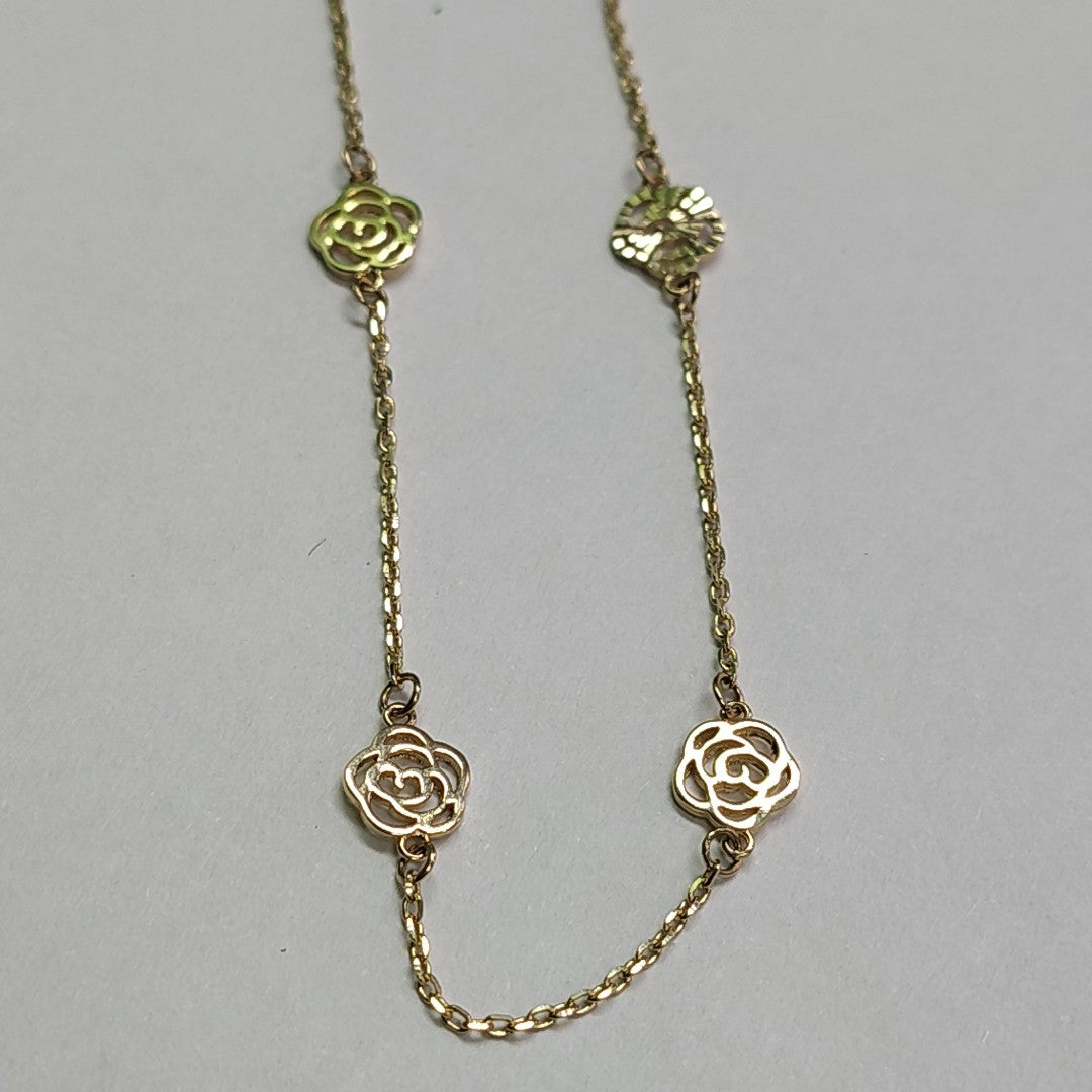 PULSERAS DAMA ORO 14K 1.2 (NUEVO)