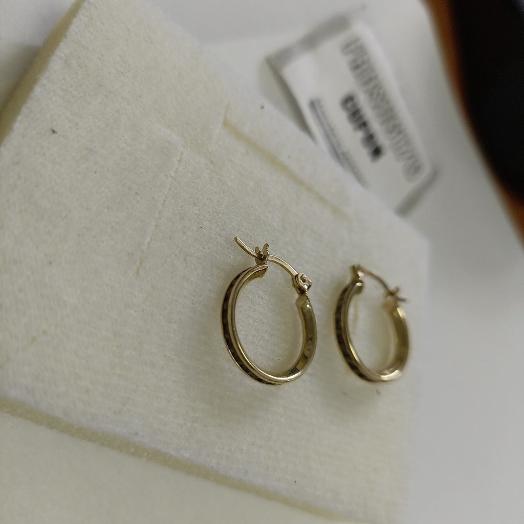 ARETES PAR ORO 10 K 1.8 GRMS (SEMINUEVO)