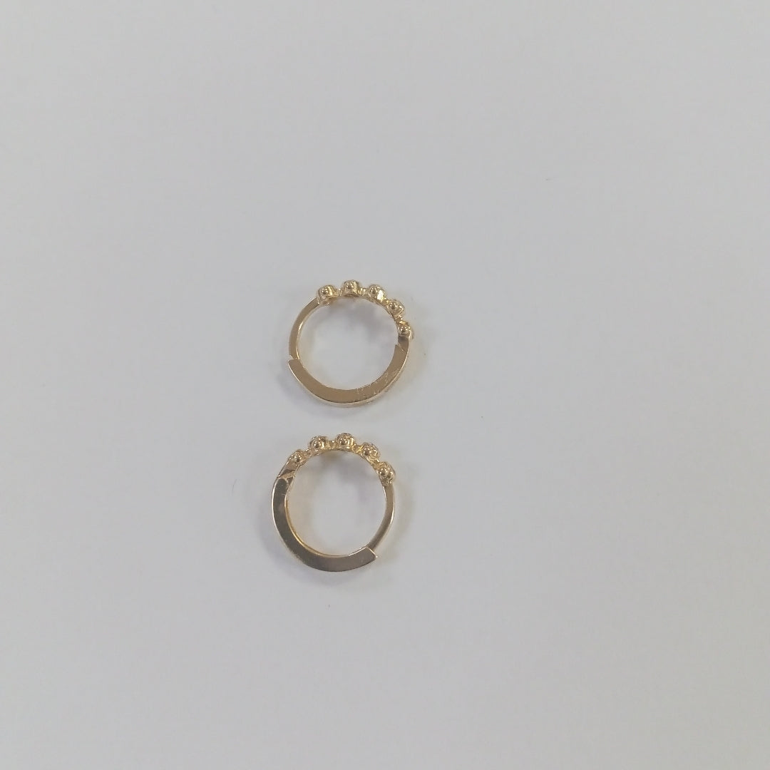 HUGGIES ORO 14K 1.4 (NUEVO)