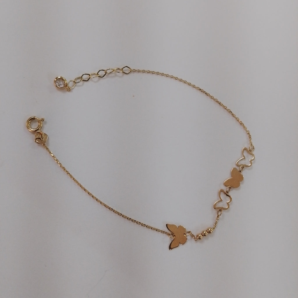 PULSERAS DAMA ORO 14K 1.1 (NUEVO)