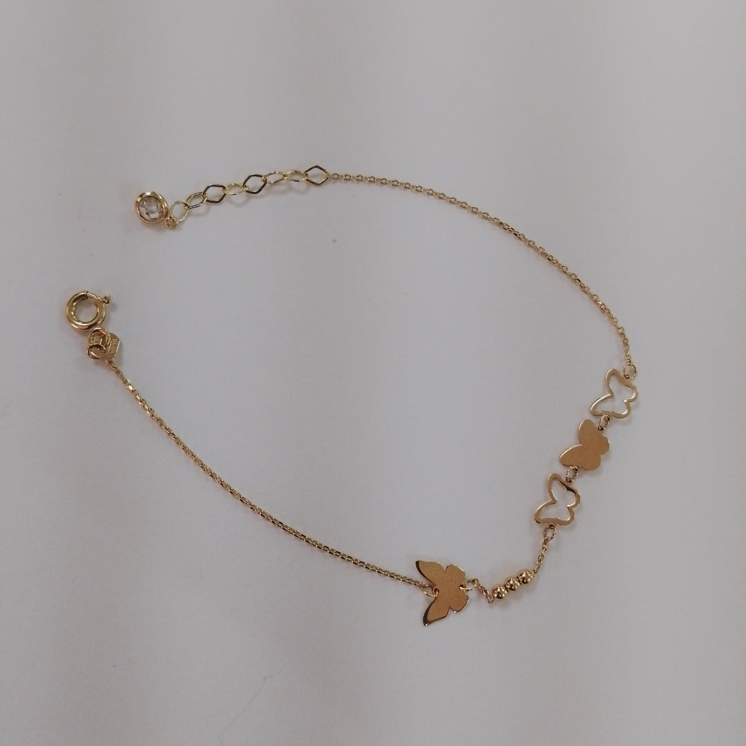 PULSERAS DAMA ORO 14K 1.1 (NUEVO)