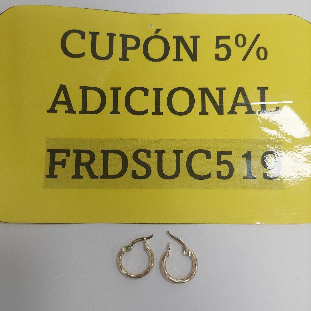 ARRACADAS ORO 14K 1.2 (NUEVO)
