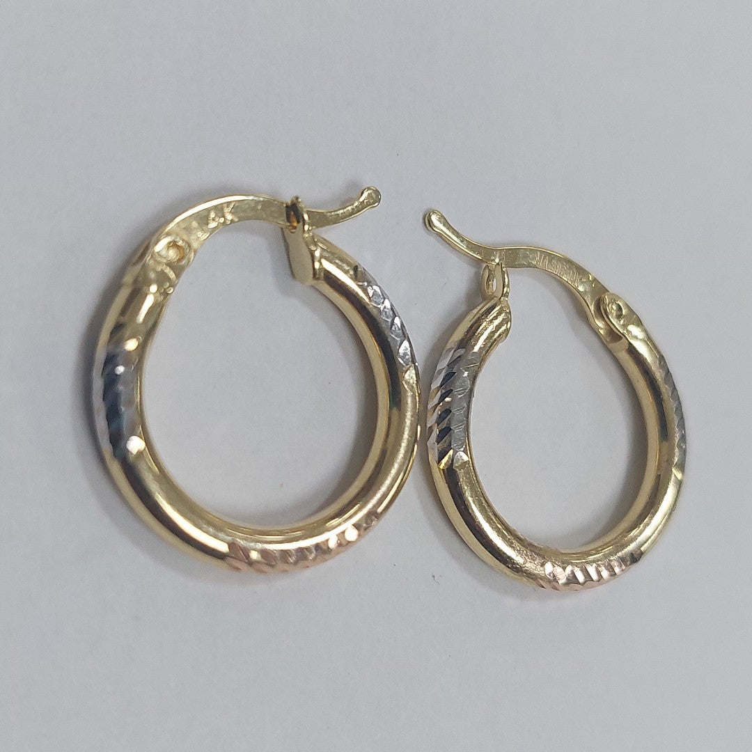 ARRACADAS ORO 14K 1.7 (NUEVO)