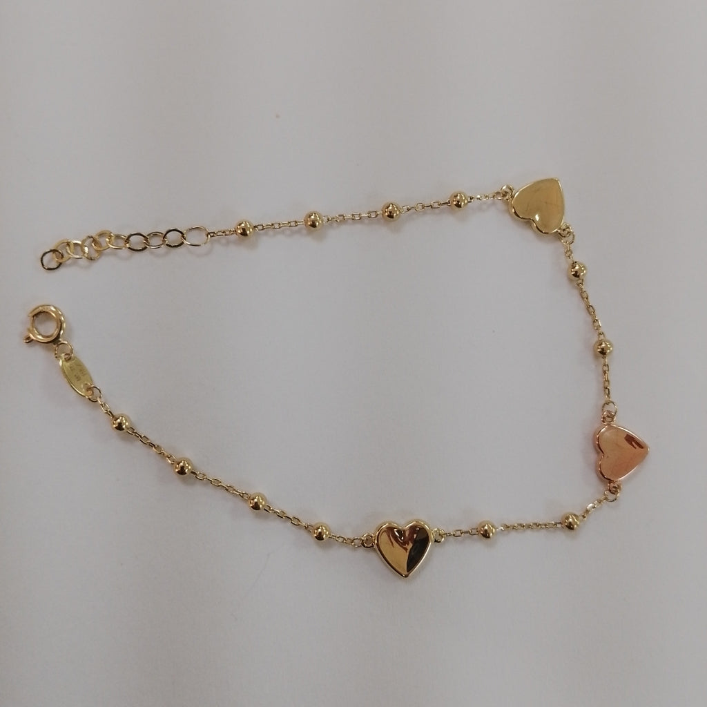PULSERAS DAMA ORO 14K 2 (NUEVO)