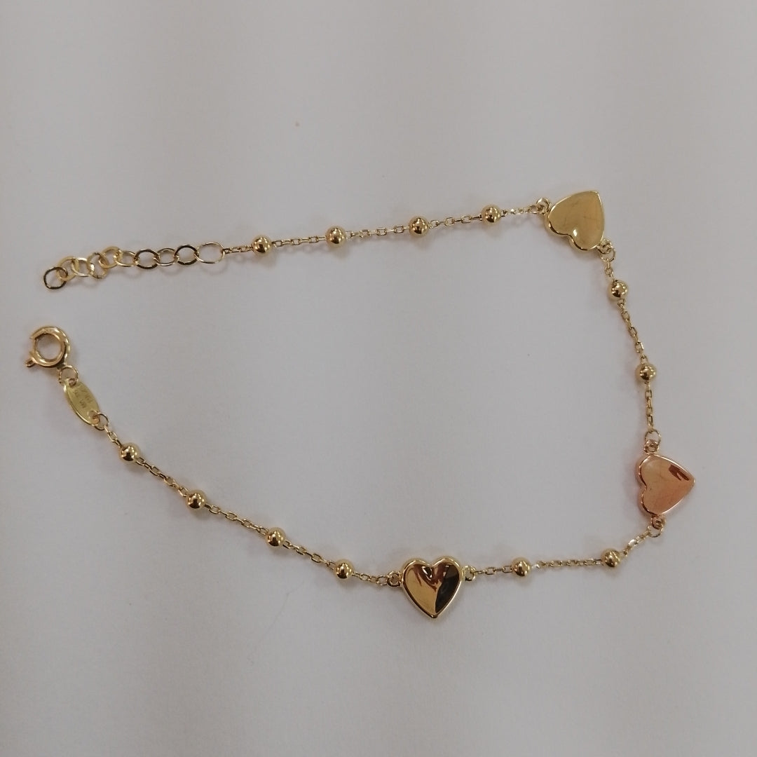 PULSERAS DAMA ORO 14K 2 (NUEVO)