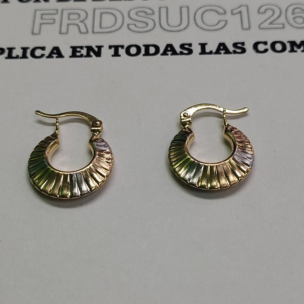 ARRACADAS ORO 14K 1.7 (NUEVO)