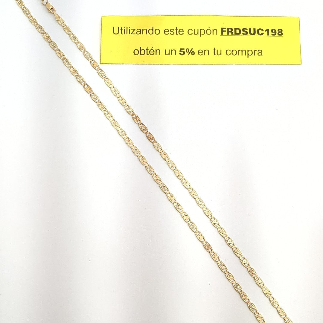 CADENA ORO 10 K 12.4 GRMS (SEMINUEVO)