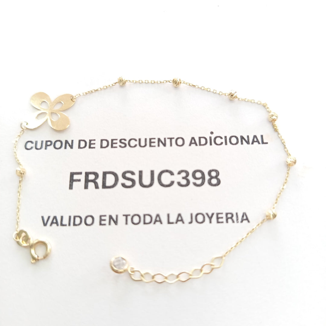 PULSERAS DAMA ORO 10K 1.2 (NUEVO)