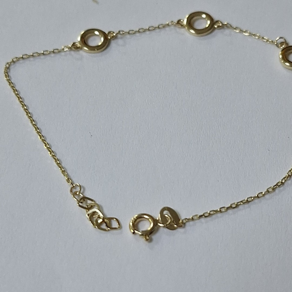 PULSERAS DAMA ORO 14K 1.3 (NUEVO)