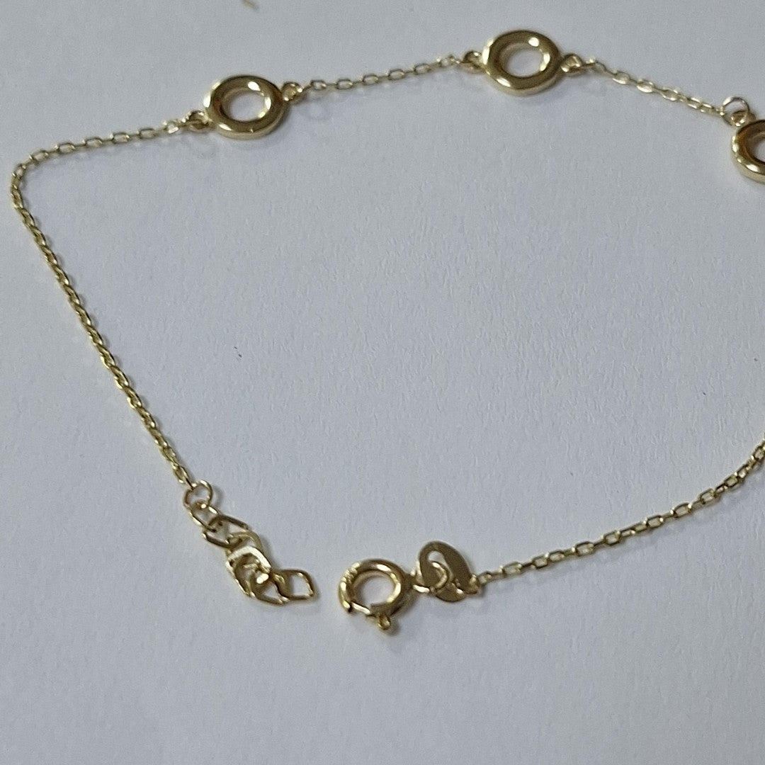 PULSERAS DAMA ORO 14K 1.3 (NUEVO)