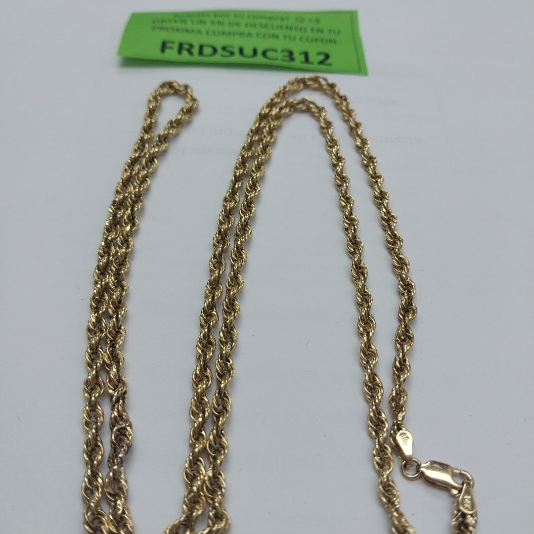 CADENA ORO 10 K 8.8 GRMS (SEMINUEVO)