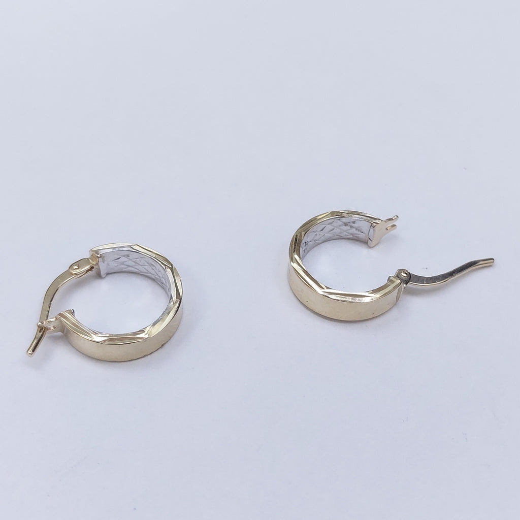 ARRACADAS ORO 14K 1.5 (NUEVO)