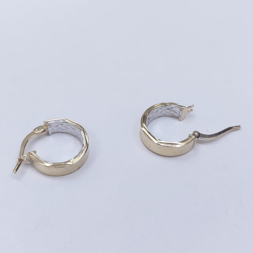 ARRACADAS ORO 14K 1.5 (NUEVO)