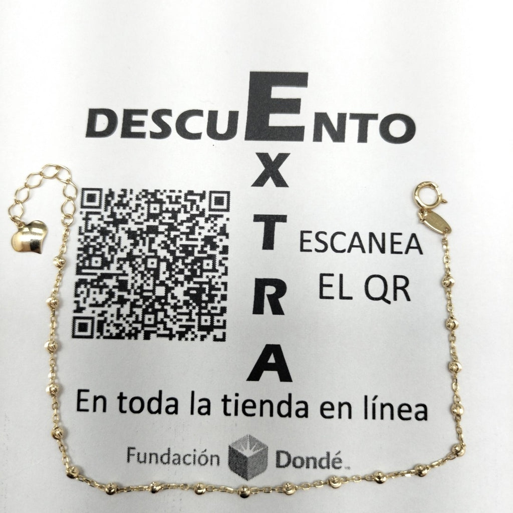 PULSERAS DAMA ORO 14K 1.1 (NUEVO)