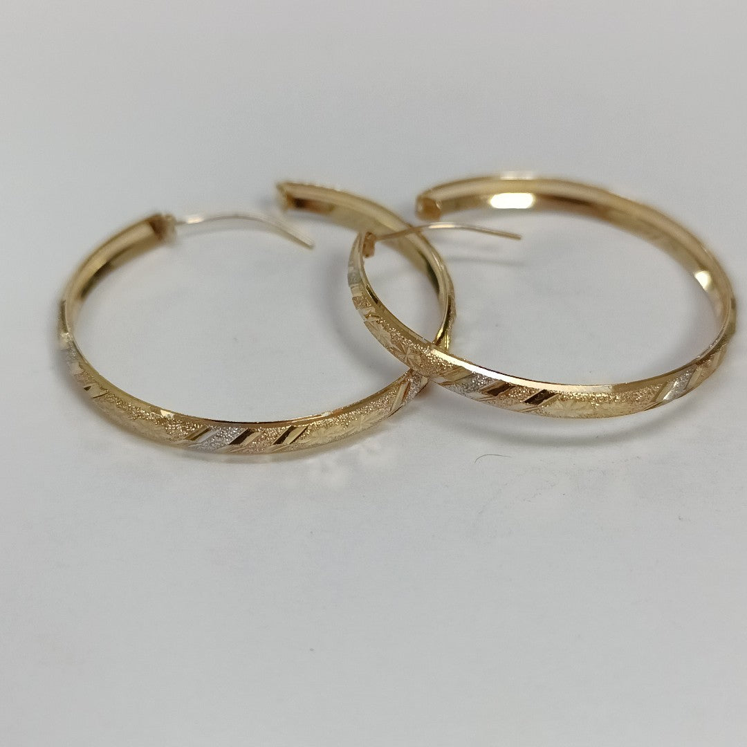 ARRACADAS PAR ORO 10 K 5.2 GRMS (SEMINUEVO)