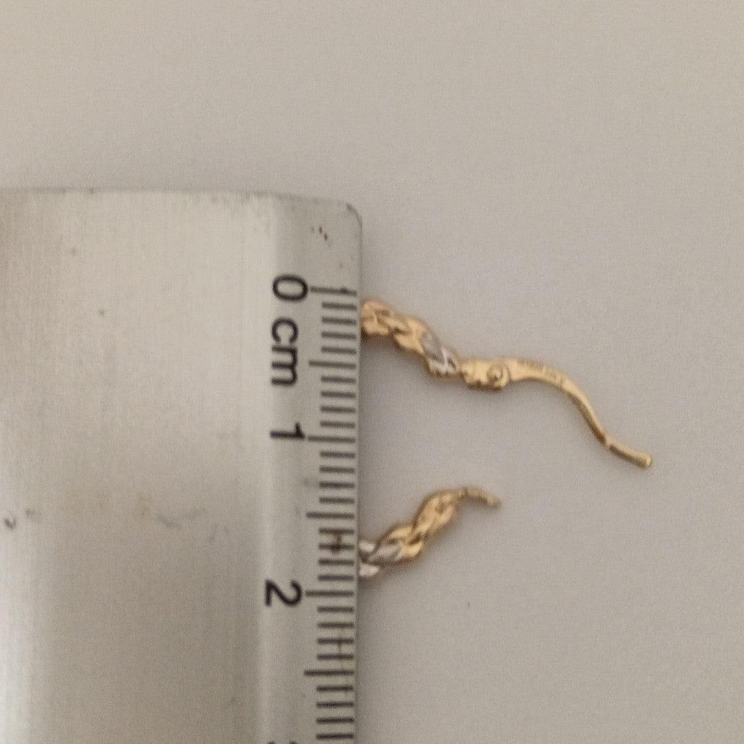 ARRACADAS ORO 14K 1.9 (NUEVO)