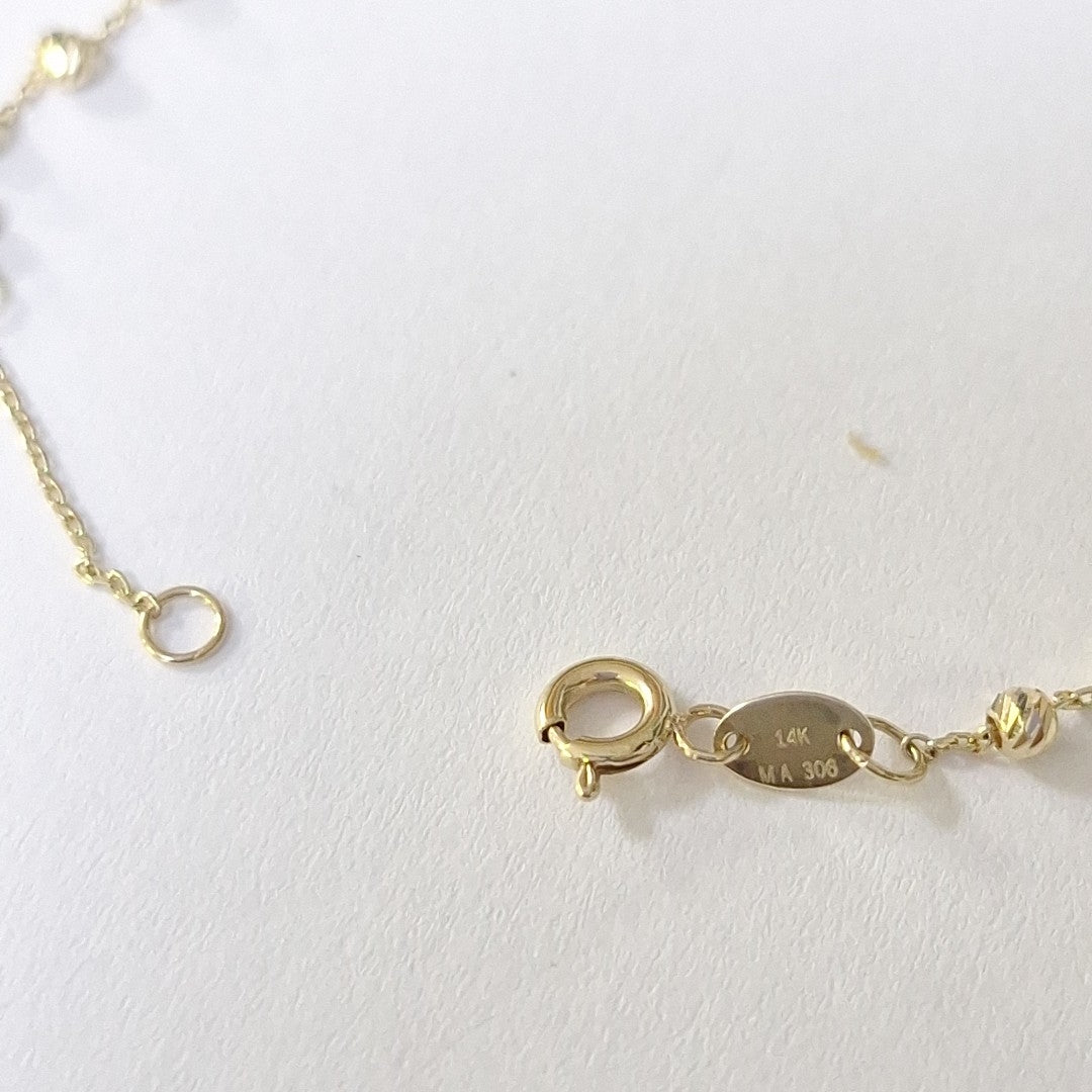 PULSERAS DAMA ORO 14K 1.2 (NUEVO)