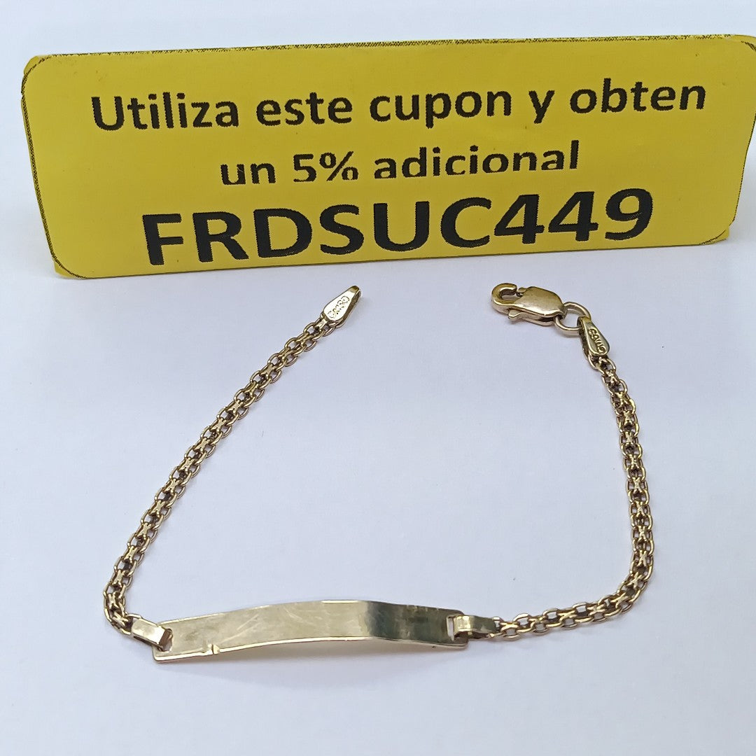 ESCLAVA ORO 10 K 1.8 GRMS (SEMINUEVO)