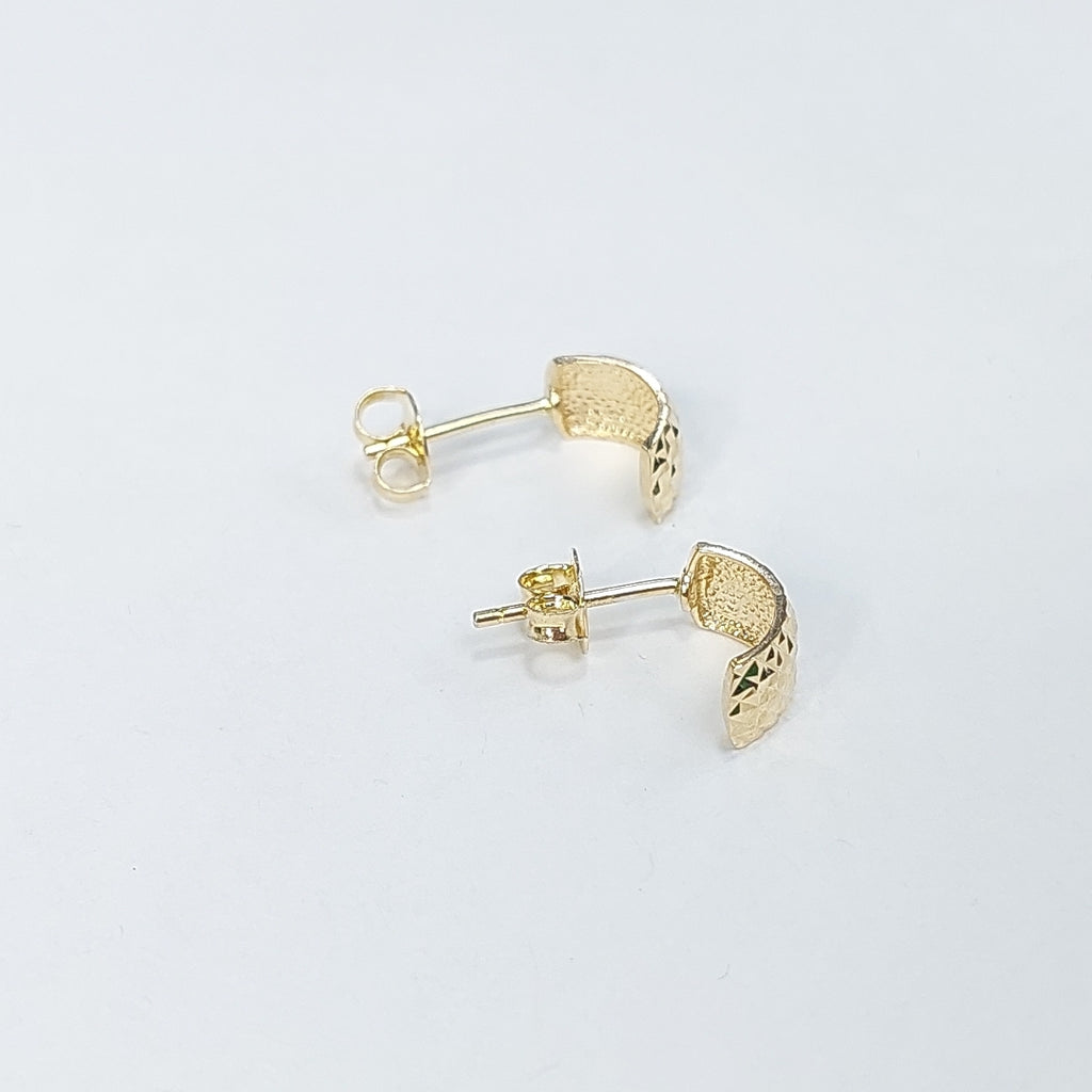 BROQUELES ORO 14K 1.8 (NUEVO)